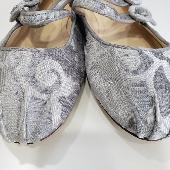 Nine West Women's Silver Flats, Size 8M - Picture 7 of 9